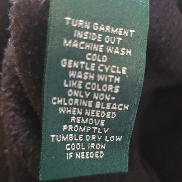 Woman's Ralph Lauren Active L/S Full zip front Fleece - M - Picture 12 of 12